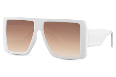 Heart-shaped sunglasses with pink lenses